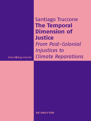 cover image of The Temporal Dimension of Justice
